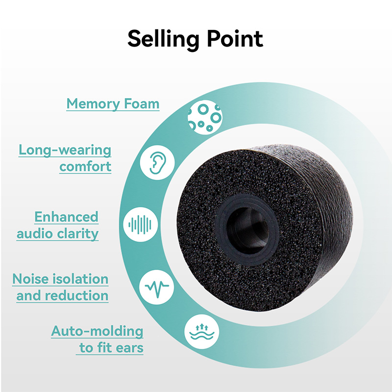 Embouts auriculaires en mousse - Earphone Foam Tip avis et prix