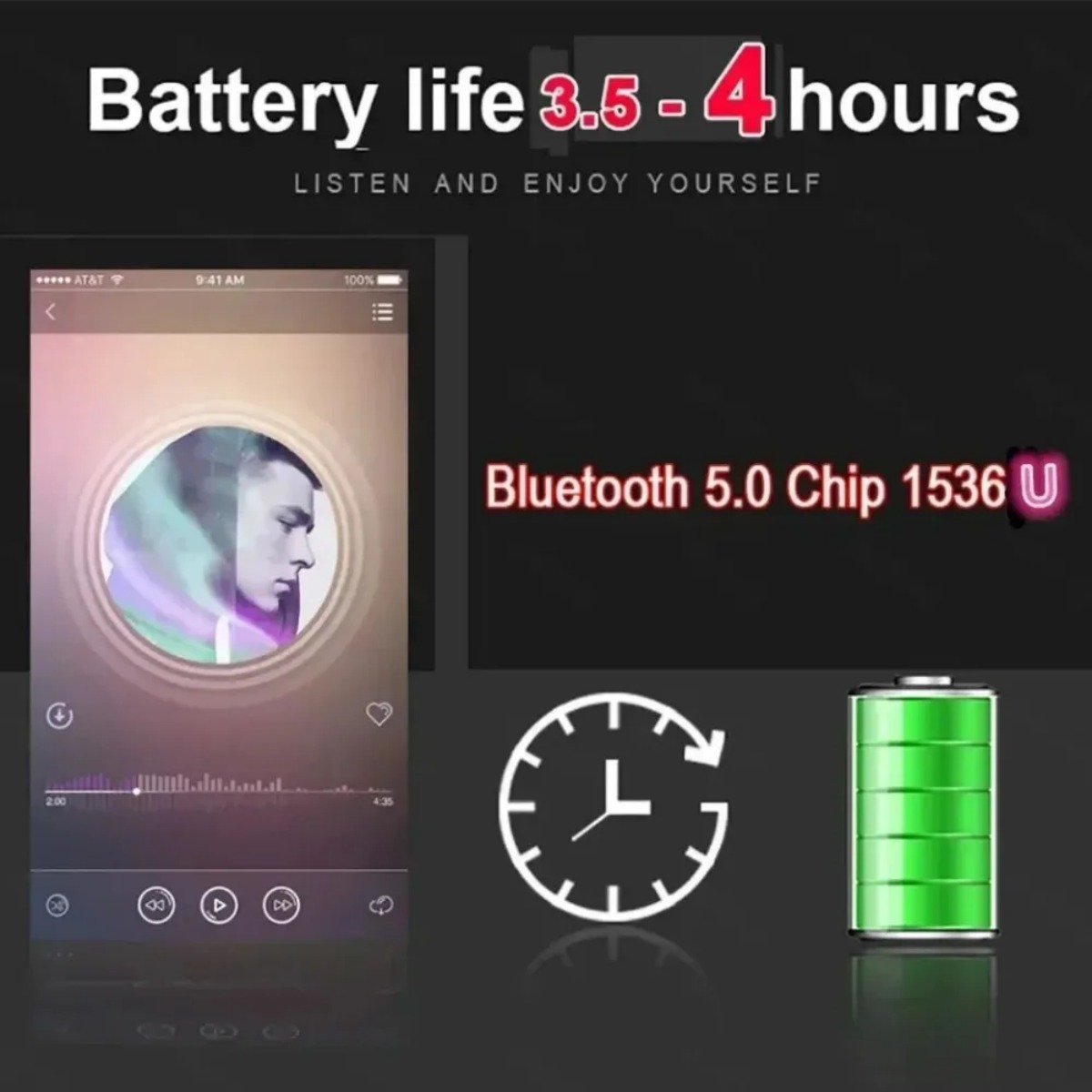 Nouveaux écouteurs sans fil Bl - Bluetooth Headset On Ear avis et prix